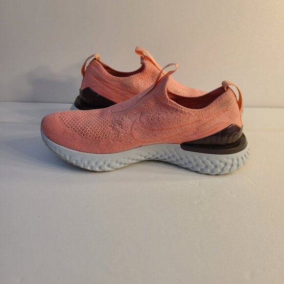 Nike Epic Phantom React Flyknit Bright Melon Woman's Size 7 - Picture 8 of 9